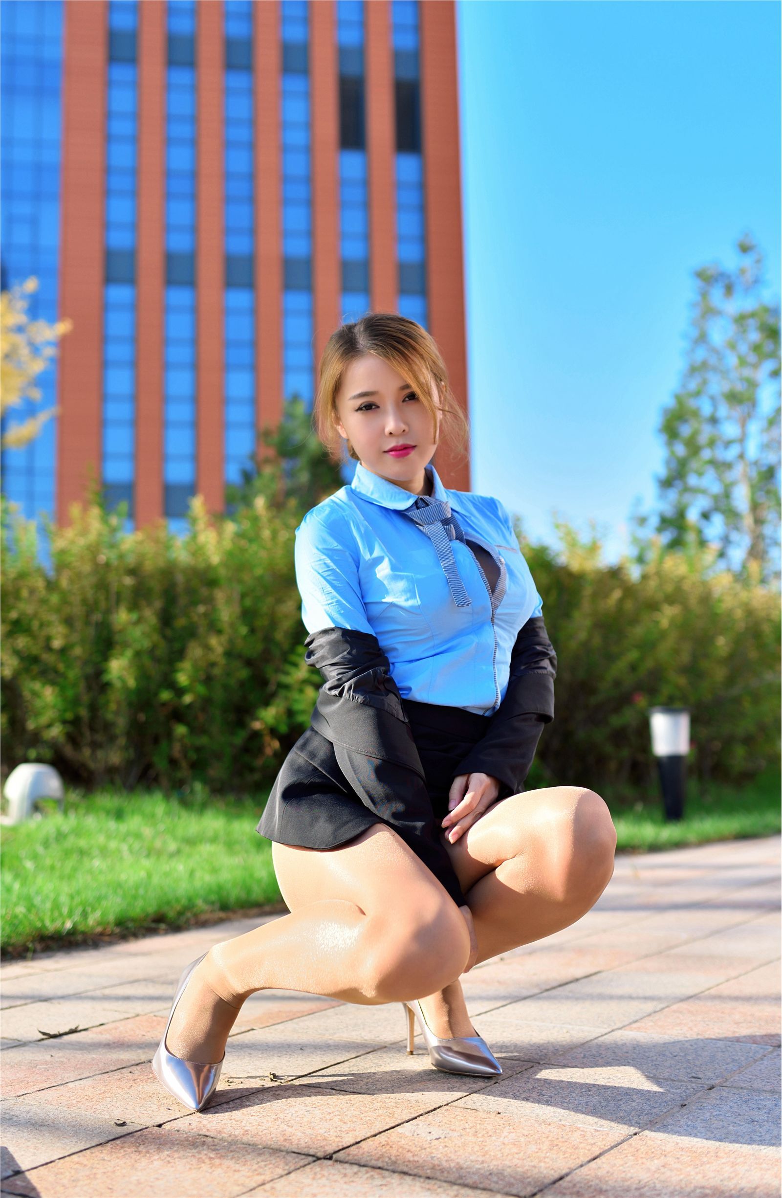 [DDY Pantyhose] NO.011期《秘書OL》出鏡 - 若兮